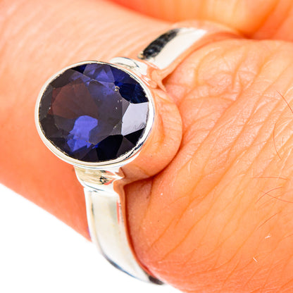 Violet Spinel Rings handcrafted by Ana Silver Co - RING100202