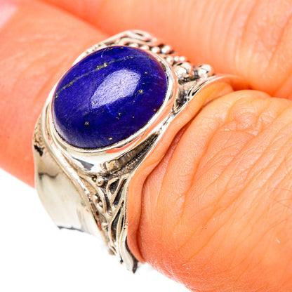 Lapis Lazuli Rings handcrafted by Ana Silver Co - RING100207