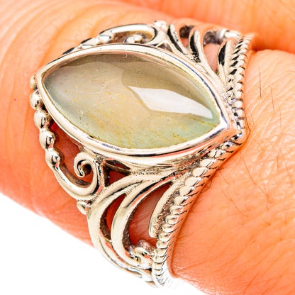 Prehnite Rings handcrafted by Ana Silver Co - RING100208