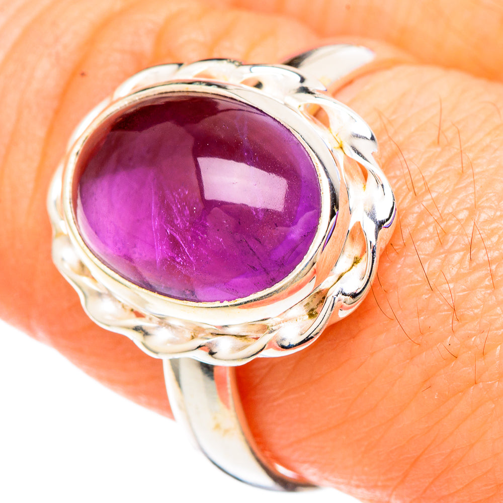 Amethyst Rings handcrafted by Ana Silver Co - RING100224