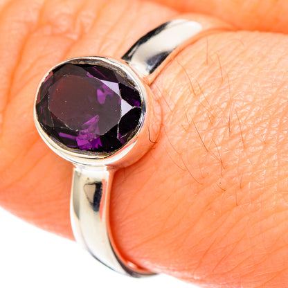 Purple Spinel Rings handcrafted by Ana Silver Co - RING100230
