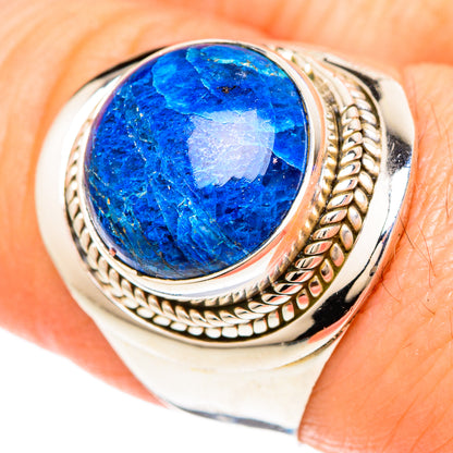 Azurite Rings handcrafted by Ana Silver Co - RING100237