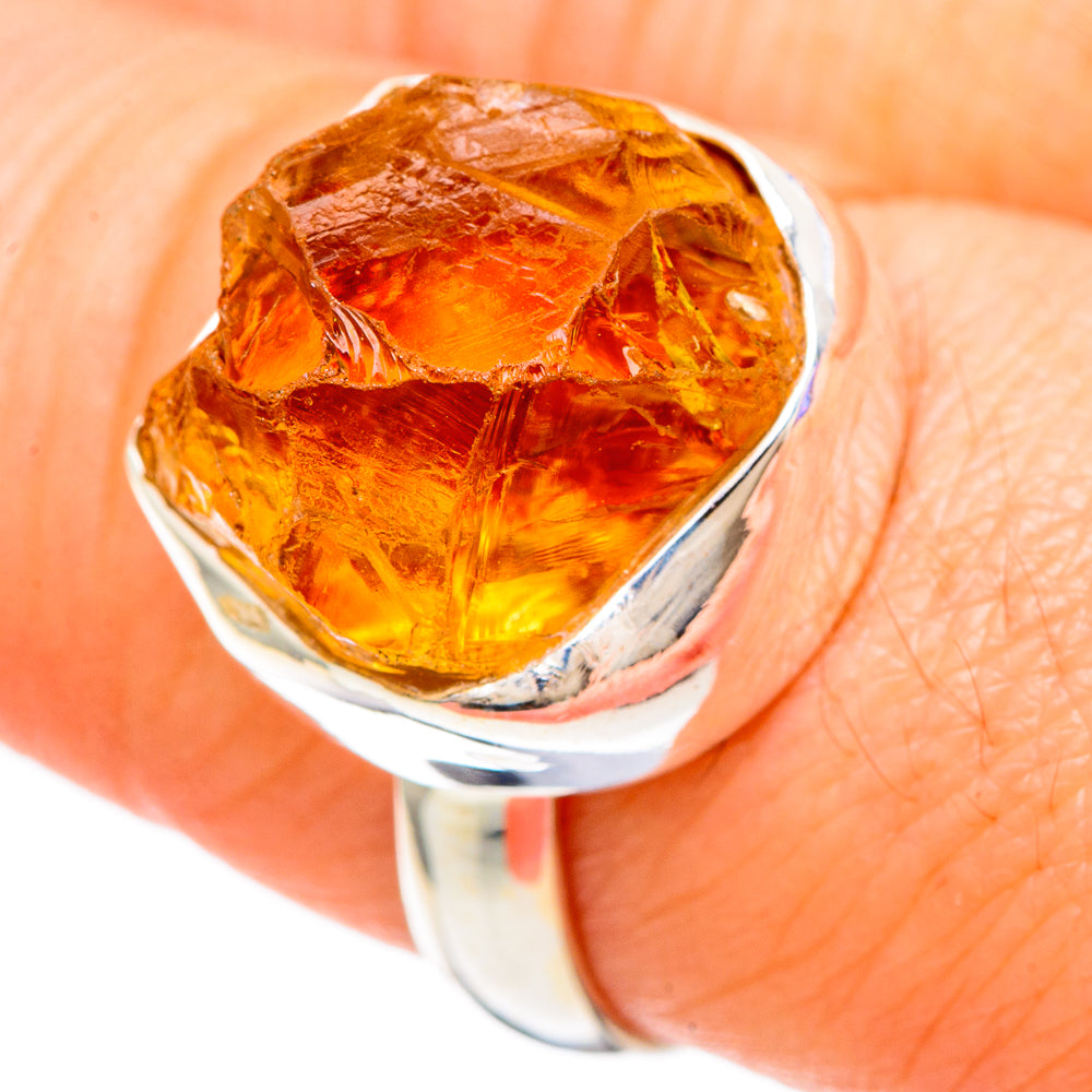 Citrine Rings handcrafted by Ana Silver Co - RING100246