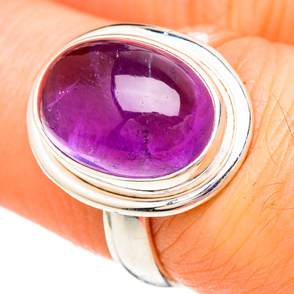Amethyst Rings handcrafted by Ana Silver Co - RING100255