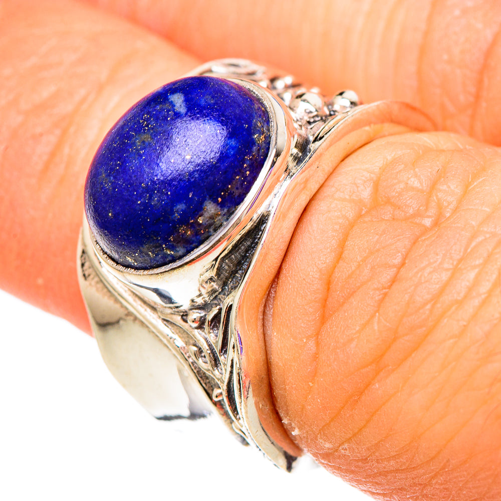Lapis Lazuli Rings handcrafted by Ana Silver Co - RING100260