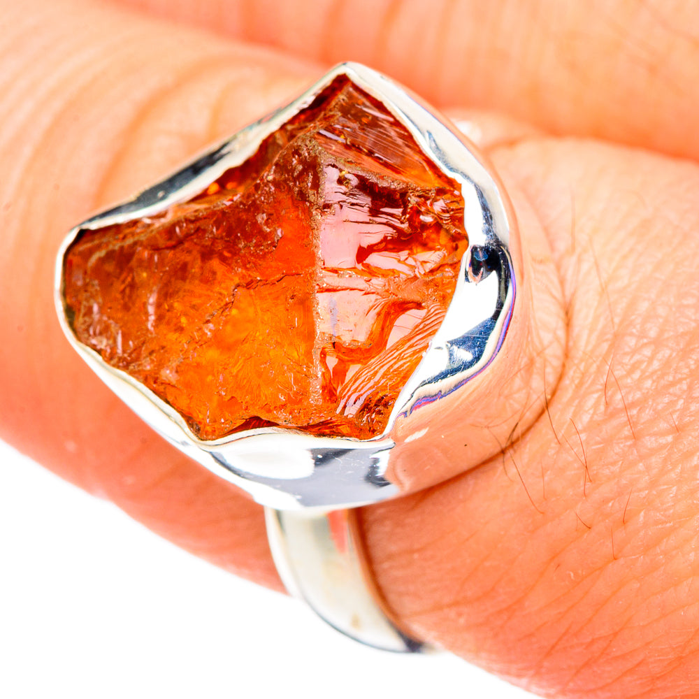 Citrine Rings handcrafted by Ana Silver Co - RING100264