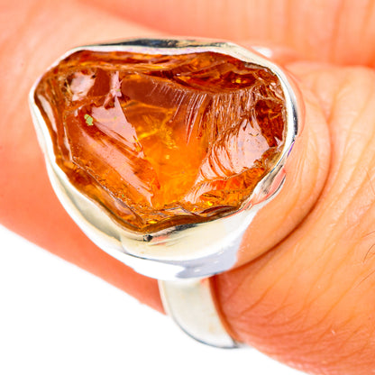 Citrine Rings handcrafted by Ana Silver Co - RING100266