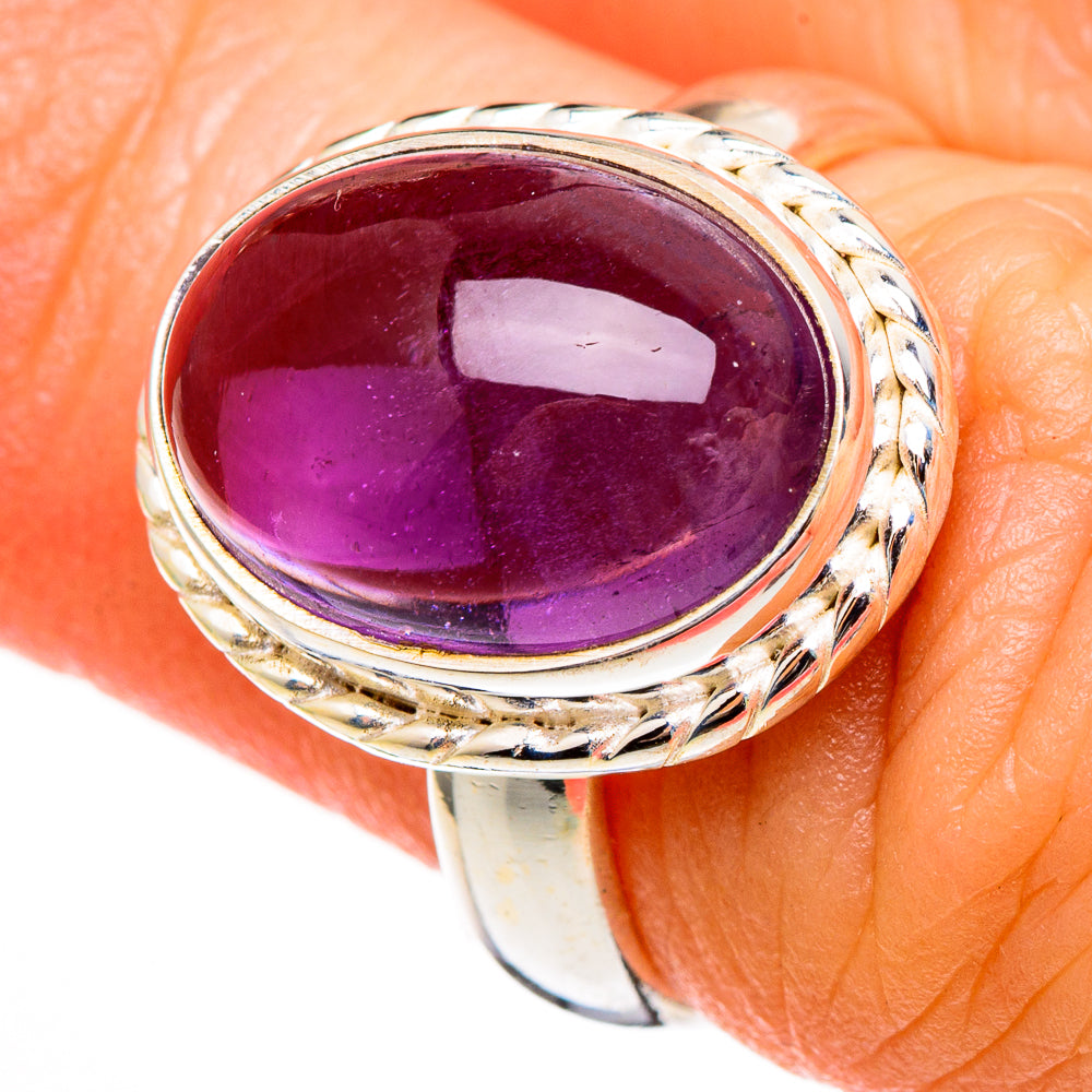 Amethyst Rings handcrafted by Ana Silver Co - RING100272