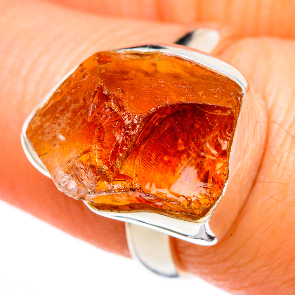 Citrine Rings handcrafted by Ana Silver Co - RING100280