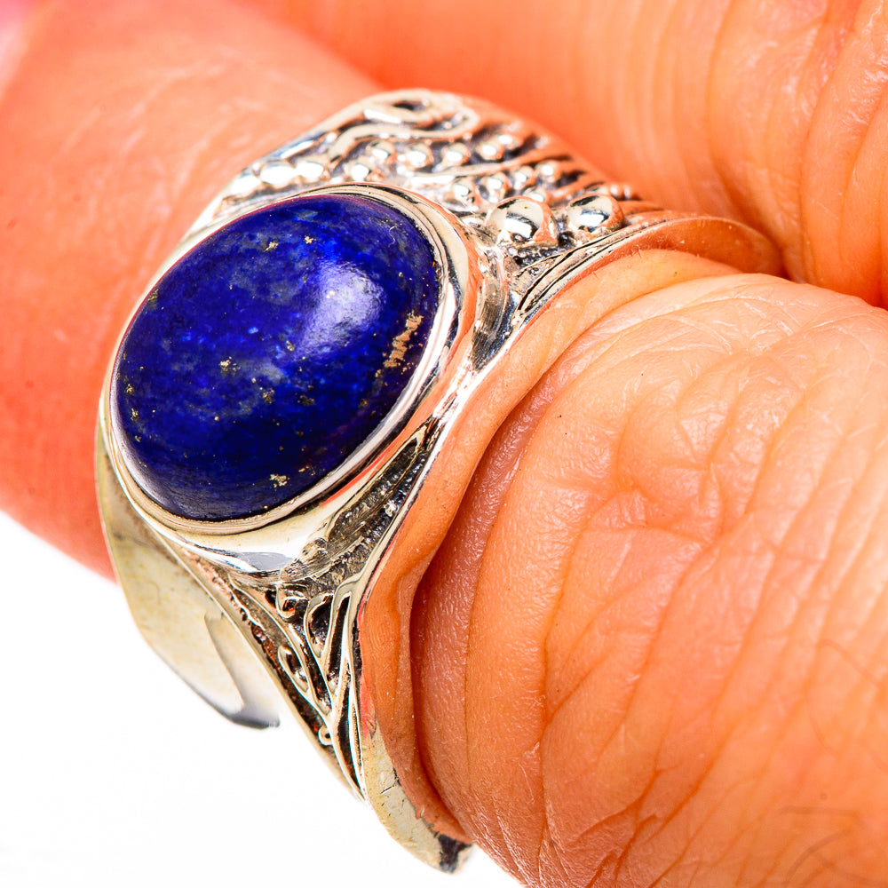 Lapis Lazuli Rings handcrafted by Ana Silver Co - RING100281