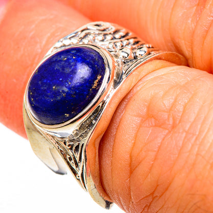 Lapis Lazuli Rings handcrafted by Ana Silver Co - RING100281