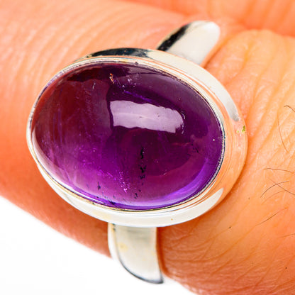 Amethyst Rings handcrafted by Ana Silver Co - RING100287