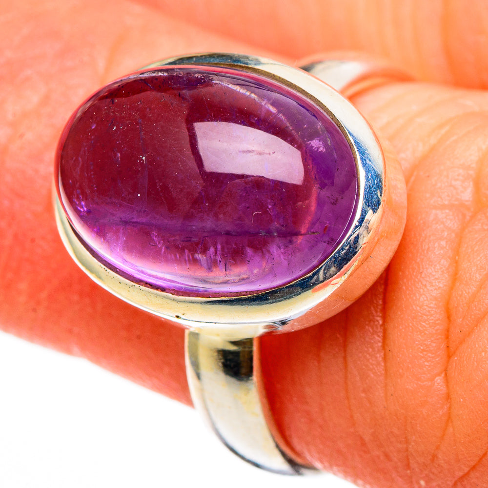 Amethyst Rings handcrafted by Ana Silver Co - RING100288