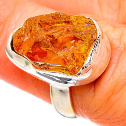 Citrine Rings handcrafted by Ana Silver Co - RING100295
