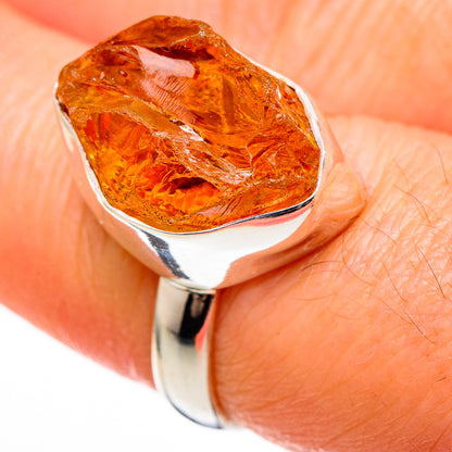 Citrine Rings handcrafted by Ana Silver Co - RING100310