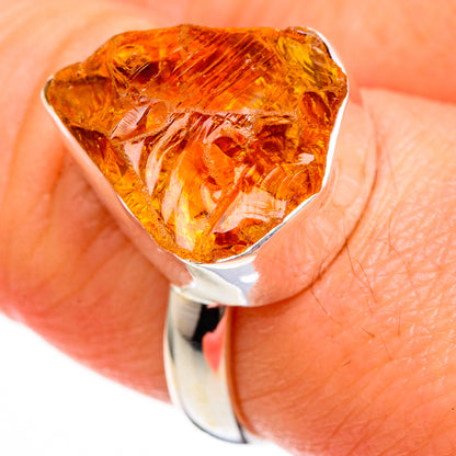 Citrine Rings handcrafted by Ana Silver Co - RING100311