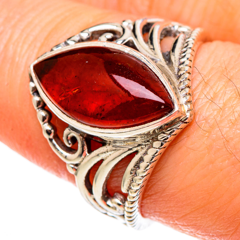 Baltic Amber Rings handcrafted by Ana Silver Co - RING100317