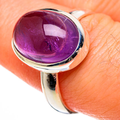 Amethyst Rings handcrafted by Ana Silver Co - RING100322