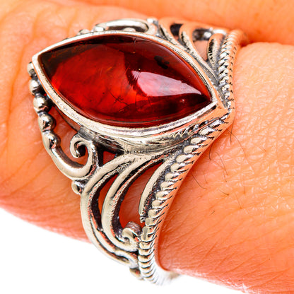 Baltic Amber Rings handcrafted by Ana Silver Co - RING100331