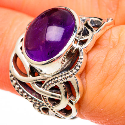 Amethyst Rings handcrafted by Ana Silver Co - RING100332