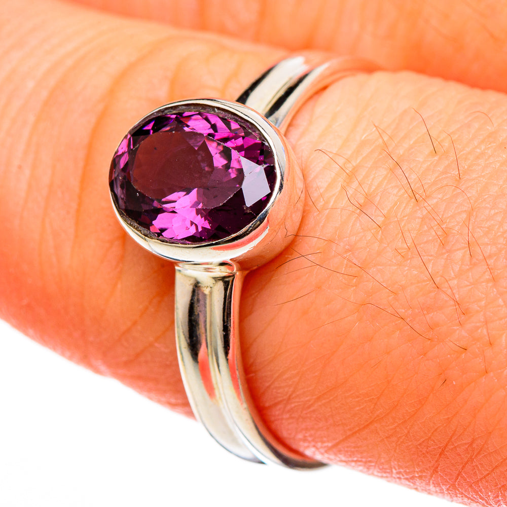 Amethyst Rings handcrafted by Ana Silver Co - RING100335