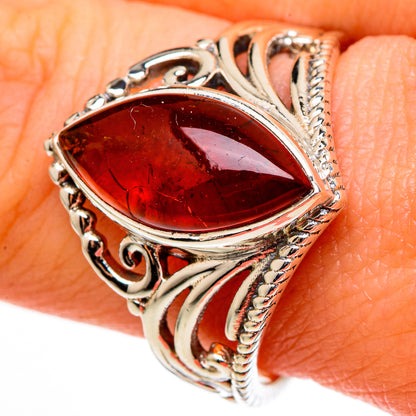 Baltic Amber Rings handcrafted by Ana Silver Co - RING100339