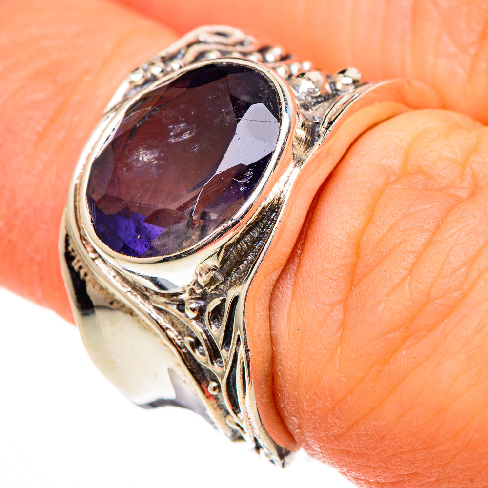 Violet Spinel Rings handcrafted by Ana Silver Co - RING100343