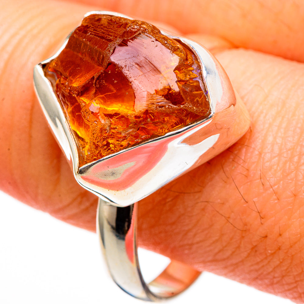 Citrine Rings handcrafted by Ana Silver Co - RING100357