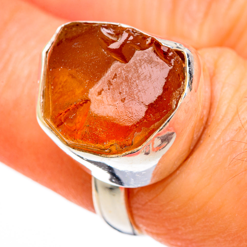 Citrine Rings handcrafted by Ana Silver Co - RING100358