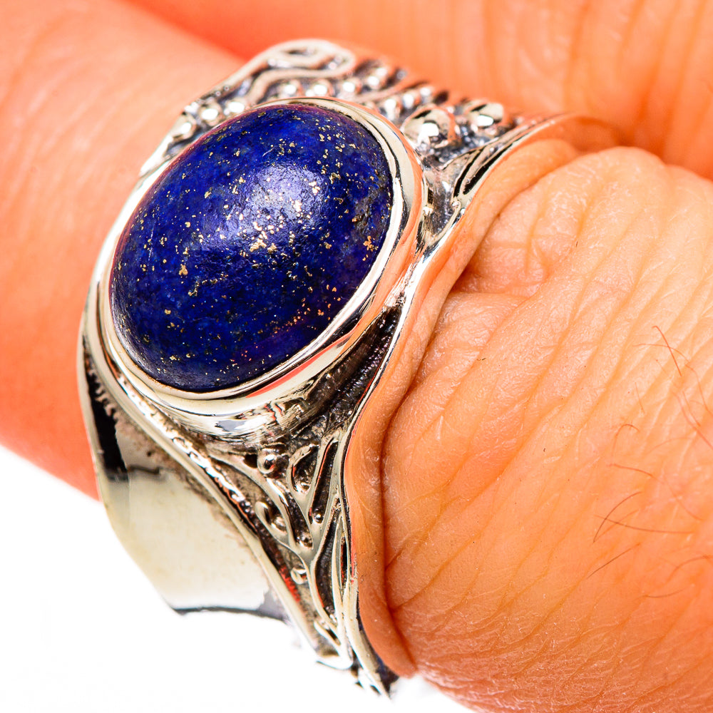 Lapis Lazuli Rings handcrafted by Ana Silver Co - RING100366