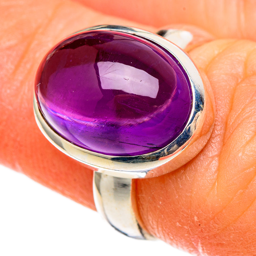 Amethyst Rings handcrafted by Ana Silver Co - RING100367