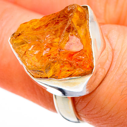 Citrine Rings handcrafted by Ana Silver Co - RING100375