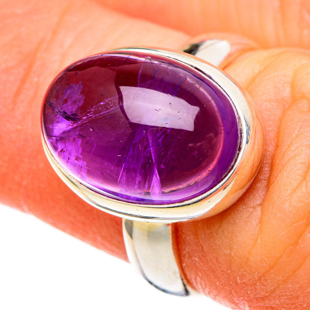 Amethyst Rings handcrafted by Ana Silver Co - RING100376