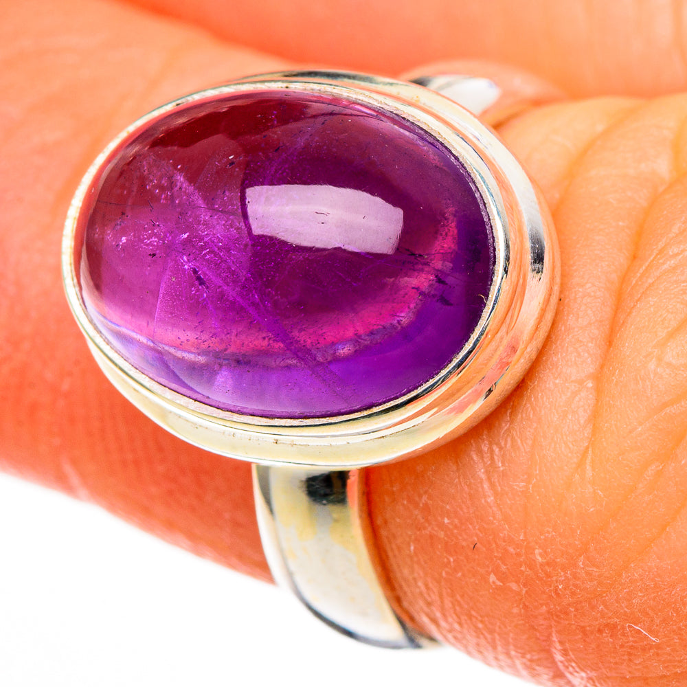 Amethyst Rings handcrafted by Ana Silver Co - RING100379