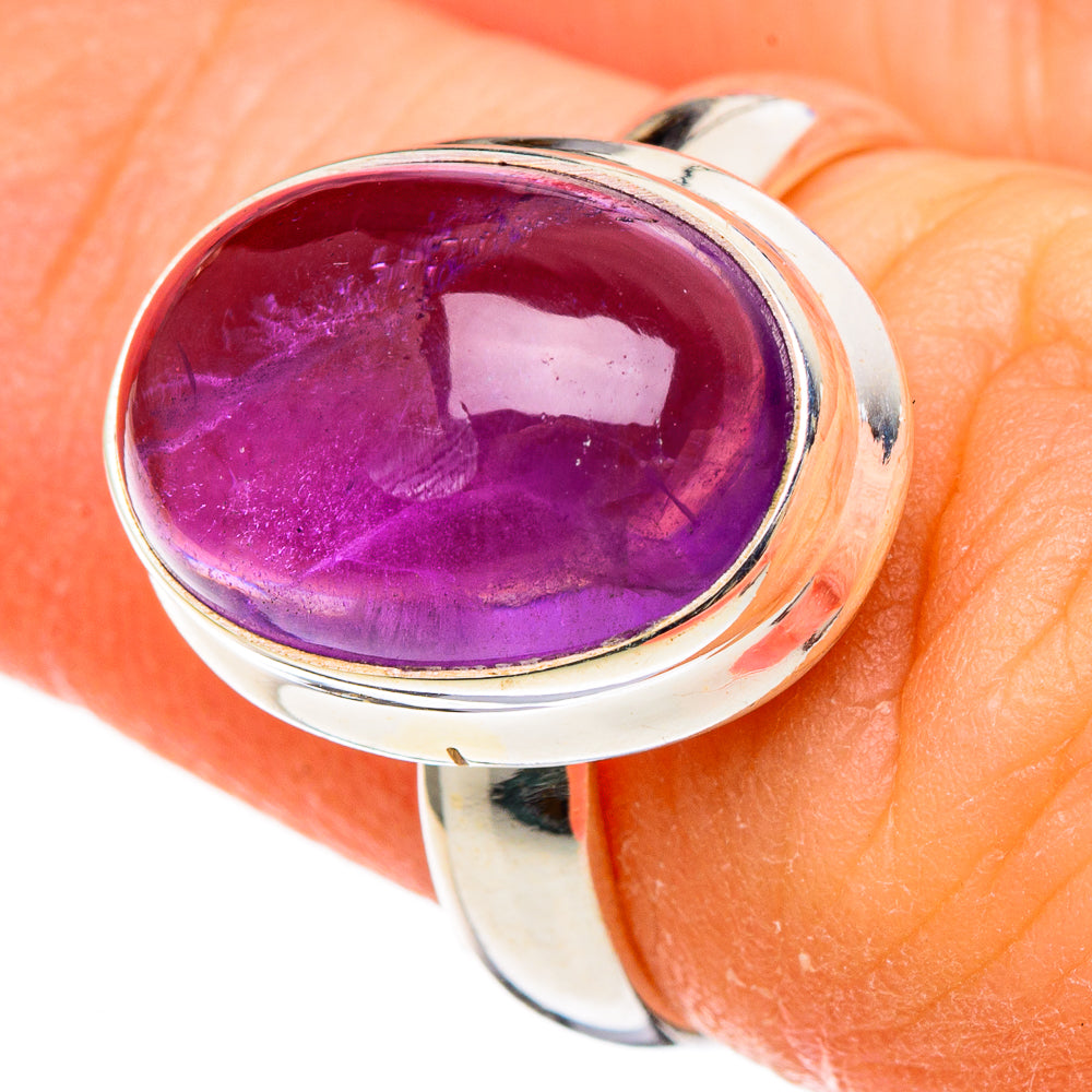 Amethyst Rings handcrafted by Ana Silver Co - RING100386