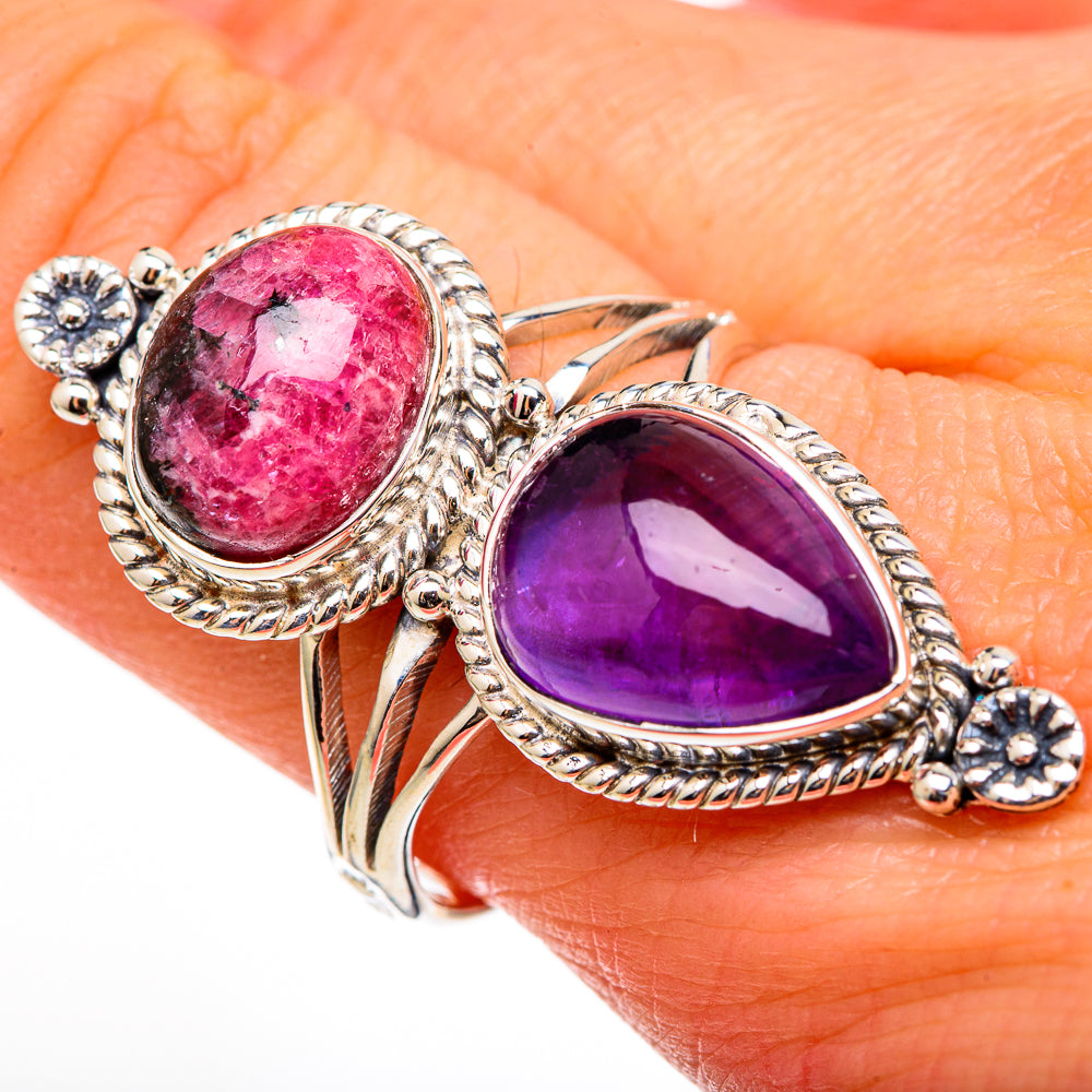 Amethyst Rings handcrafted by Ana Silver Co - RING100392
