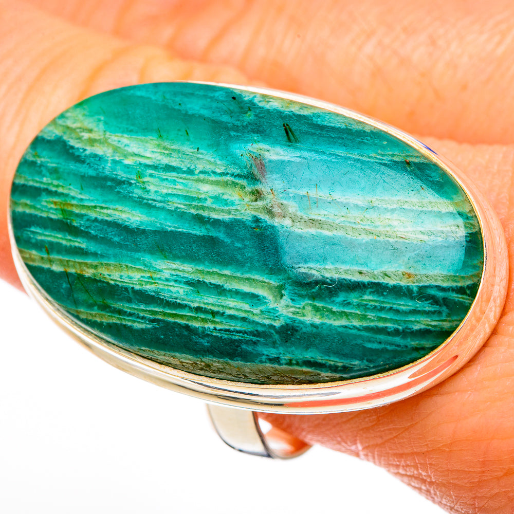 Amazonite Rings handcrafted by Ana Silver Co - RING100396