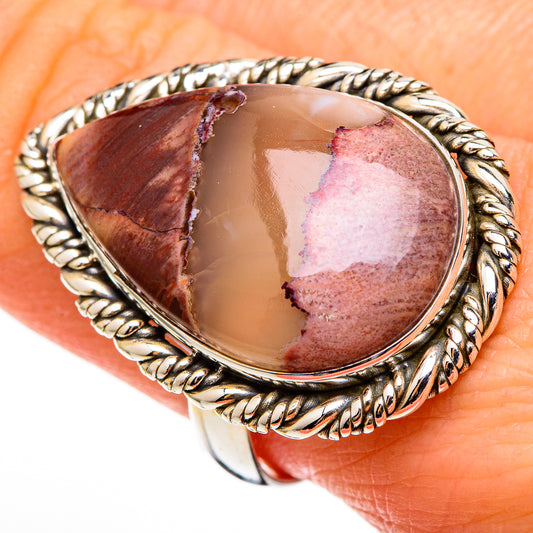 Butterfly Jasper Rings handcrafted by Ana Silver Co - RING100428