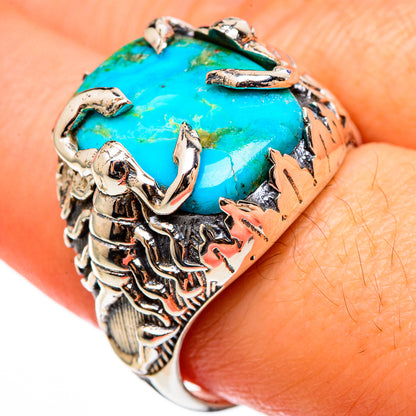 Chrysocolla Rings handcrafted by Ana Silver Co - RING100436