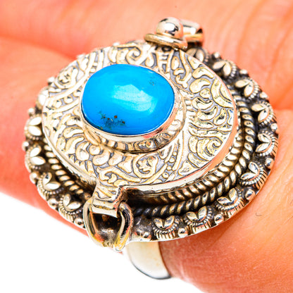 Larimar Rings handcrafted by Ana Silver Co - RING100466