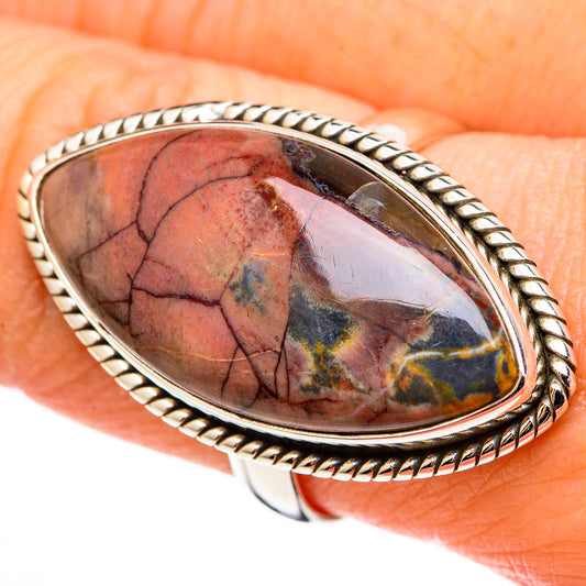 Butterfly Jasper Rings handcrafted by Ana Silver Co - RING100471