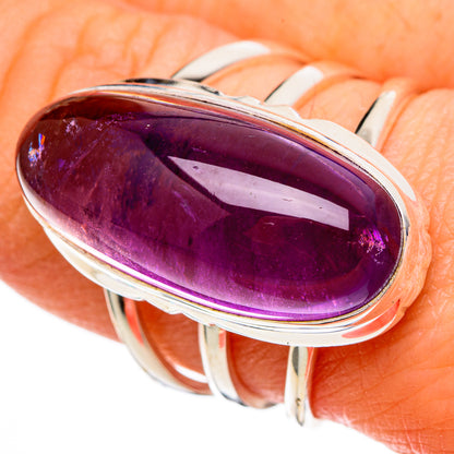 Amethyst Rings handcrafted by Ana Silver Co - RING100473