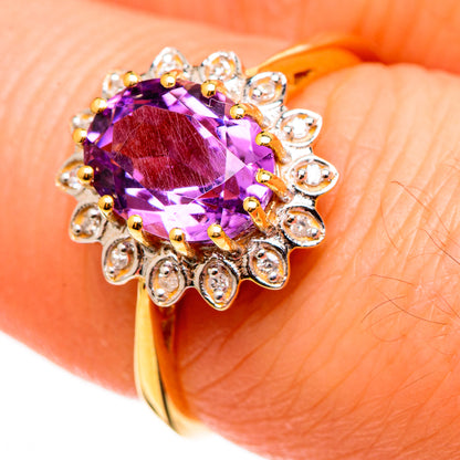 Amethyst Rings handcrafted by Ana Silver Co - RING100530