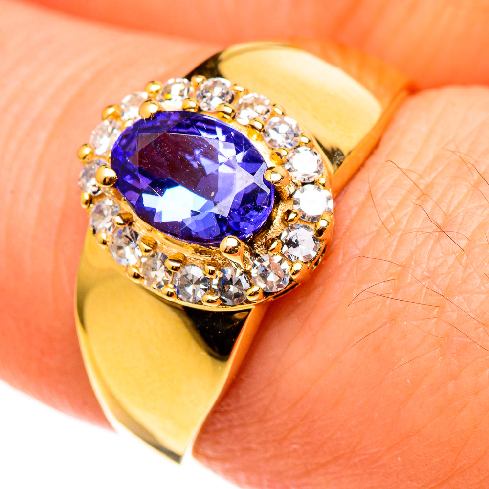 Tanzanite Rings handcrafted by Ana Silver Co - RING100561