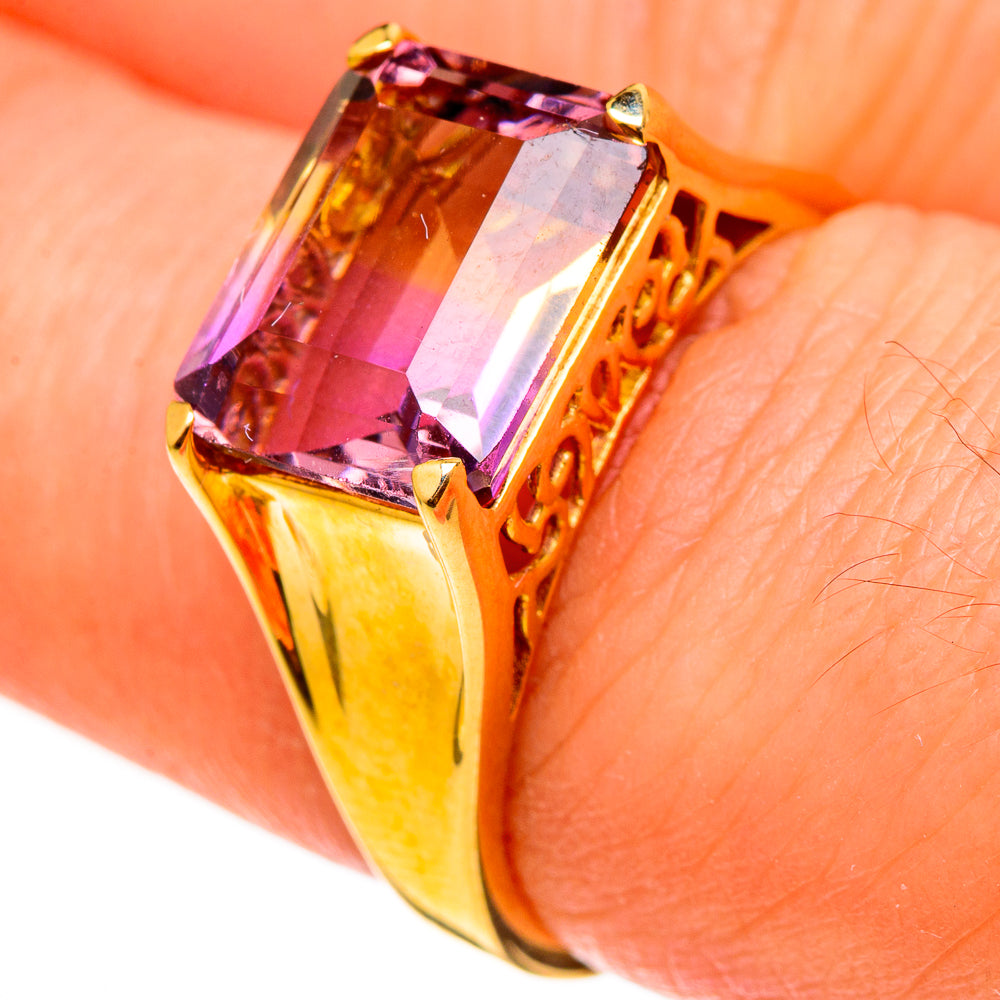 Ametrine Rings handcrafted by Ana Silver Co - RING100573