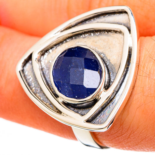 Sapphire Rings handcrafted by Ana Silver Co - RING100574