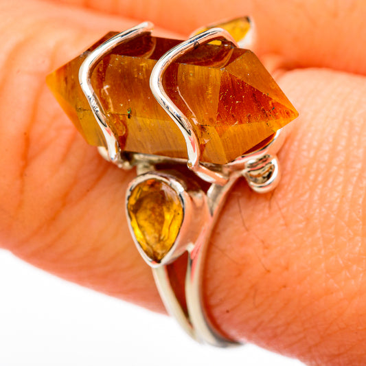 Tiger Eye Rings handcrafted by Ana Silver Co - RING100584