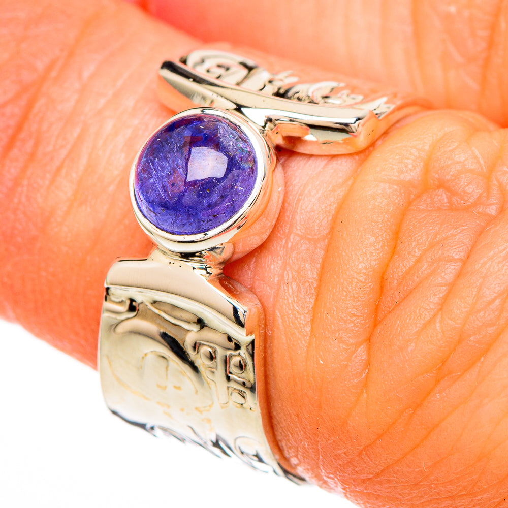 Tanzanite Rings handcrafted by Ana Silver Co - RING100592