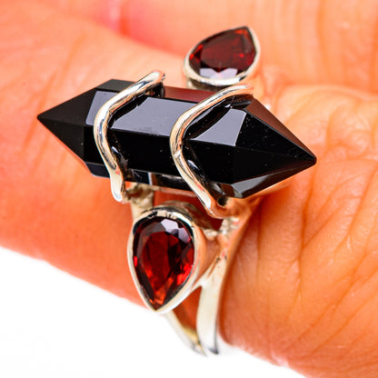 Black Onyx Rings handcrafted by Ana Silver Co - RING100595
