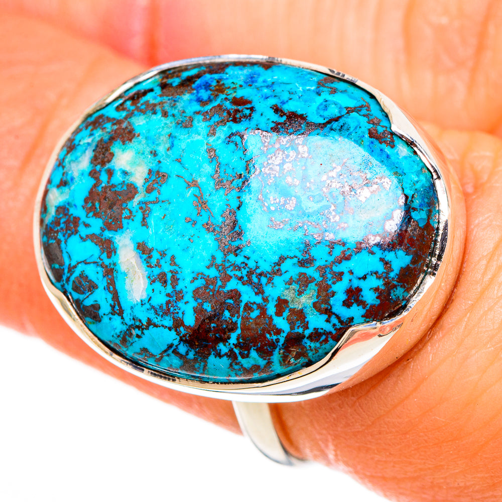 Shattuckite Rings handcrafted by Ana Silver Co - RING100605